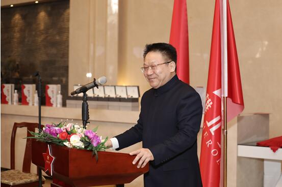 英雄兒女文化有限公司董事長顏建國先生講話