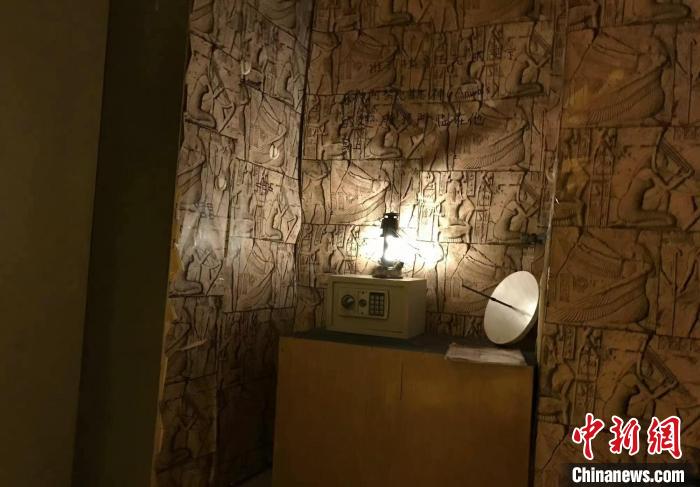 資料圖：密室逃脫場景?！±钔ヒ?攝