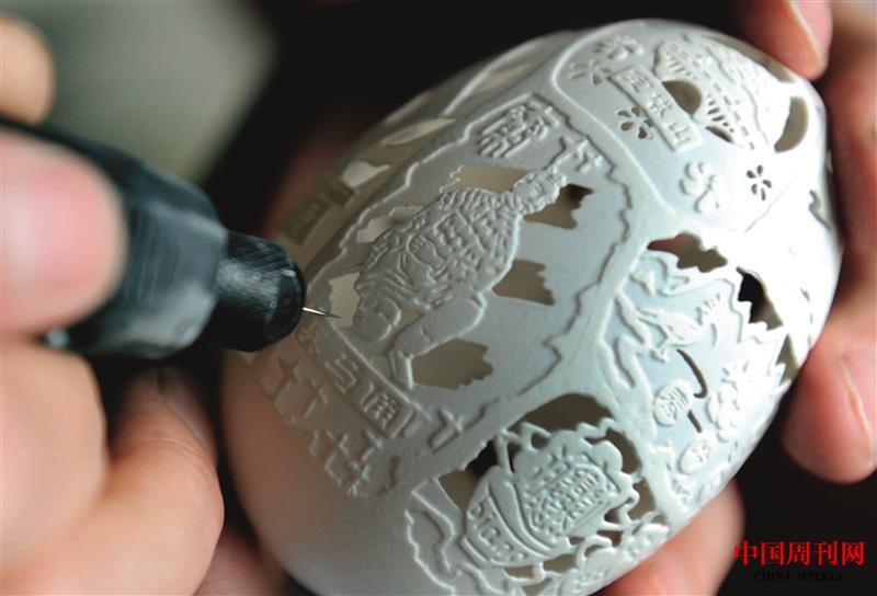 蛋雕秦兵馬俑.jpg 蛋雕秦兵馬俑.jpg