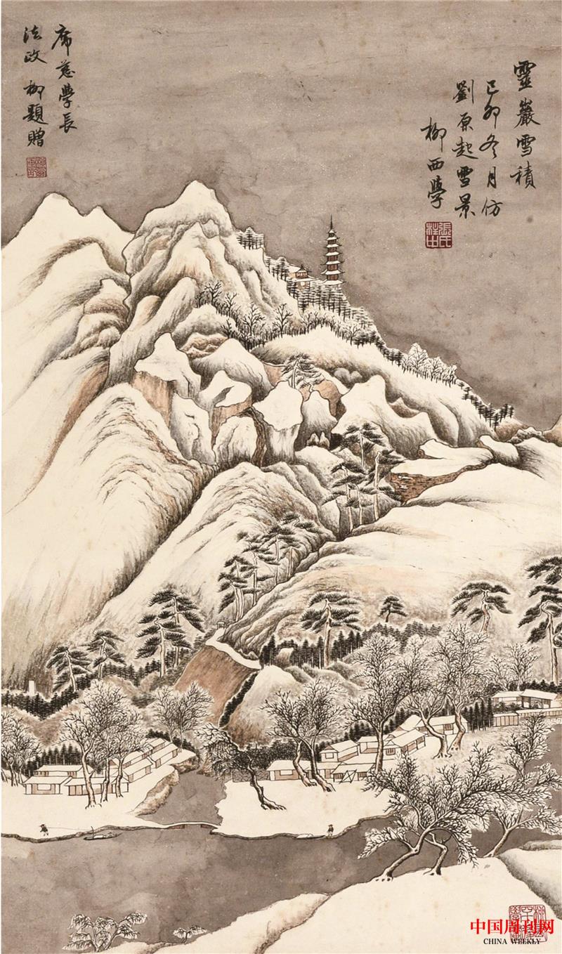 圖4，張庭濟書畫（靈巖雪積）.jpg